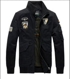 BEst Jacket Men&#39;s CWU Pilot X Flight Jacket Army Military Air Force One Bomber Flight Jacket Men&#39;s washed denim jacket