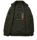BEst Jacket Men's CWU Pilot X Flight Jacket Army Military Air Force One Bomber Flight Jacket Men's washed denim jacket