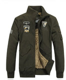 BEst Jacket Men's CWU Pilot X Flight Jacket Army Military Air Force One Bomber Flight Jacket Men's washed denim jacket
